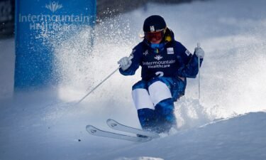 Jaelin Kauf at the 2021 Deer Valley World Cup