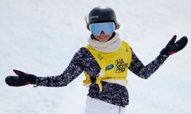 Chloe Kim at the 2021 Aspen Grand Prix