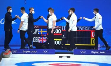 Sweden/GBR men's curling