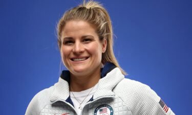 Brianna Decker smiles for a portrait prior to the Olympics