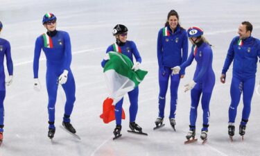 Short track skater Arianna Fontana