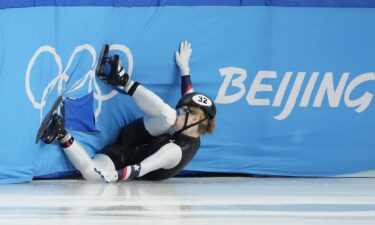 Short track skater Corinne Stoddard