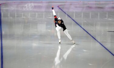 Speed skater Brittany Bowe