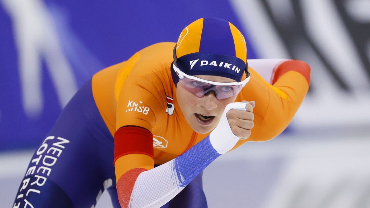 Speed skater Irene Schouten