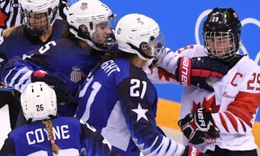 Women's hockey rivals Team USA