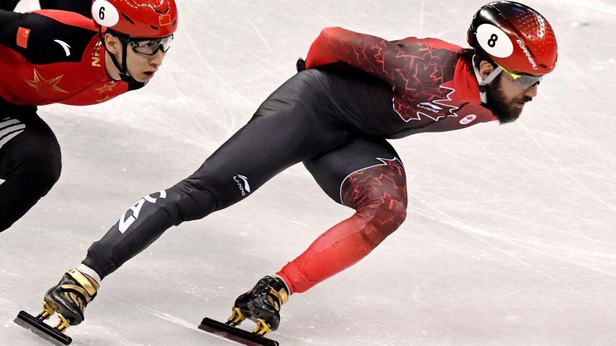 Charles Hamelin speed skater