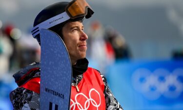 Shaun White competes at the 2022 Winter Olympics