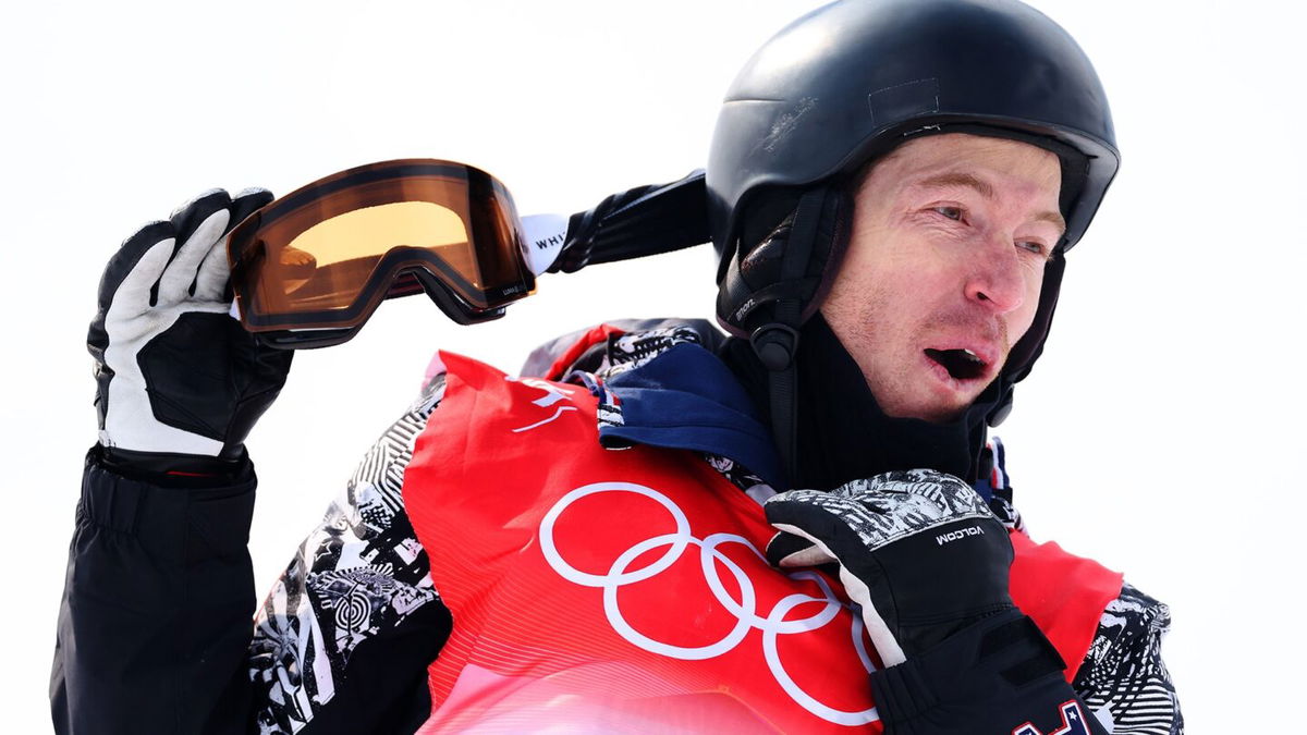 Shaun White competes at the 2022 Winter Olympics