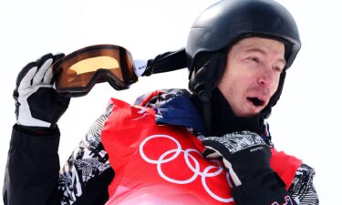 Shaun White competes at the 2022 Winter Olympics