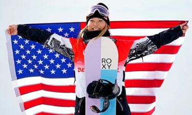 Chloe Kim at the 2022 Winter Olympics