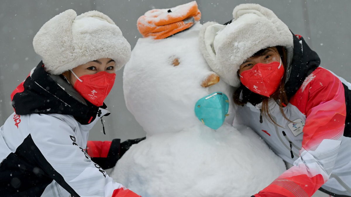 Snow in Beijing