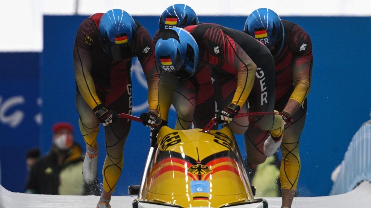 Germany bobsled four man