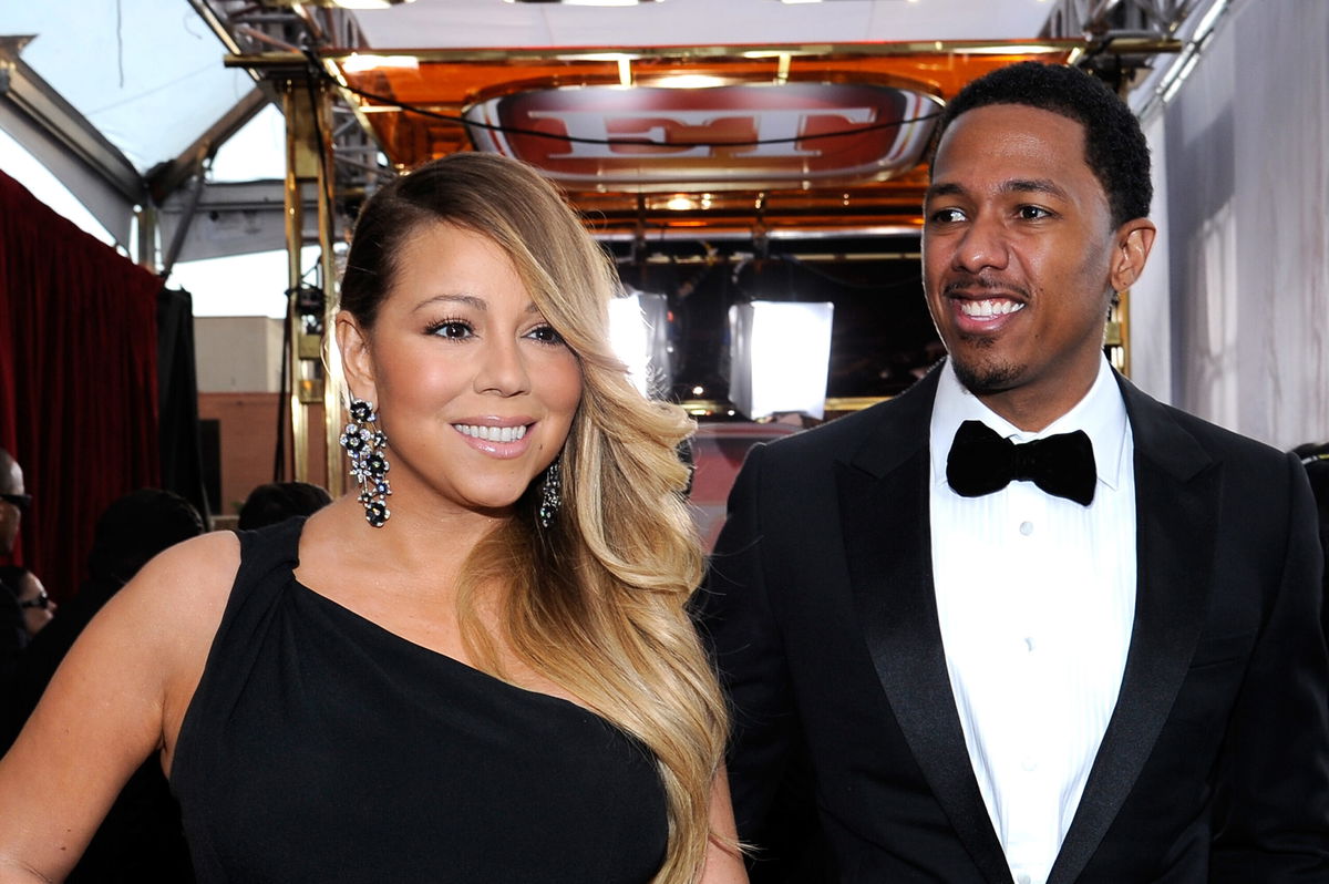 <i>Kevork Djansezian/Getty Images/File</i><br/>Mariah Carey and Nick Cannon together in 2014.