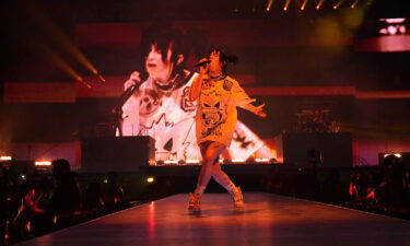 Billie Eilish was performing at State Farm Arena in Atlanta on her Happier Than Ever world tour when she stopped her concert to help out a fan in the crowd. Eilish is shown here onstage at Smoothie King Center on February 03