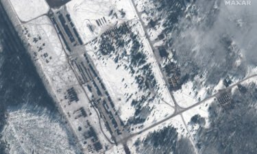 Maxar's satellite images show what they called a "new deployment of troops
