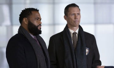 Anthony Anderson and Jeffrey Donovan in 'Law & Order.'