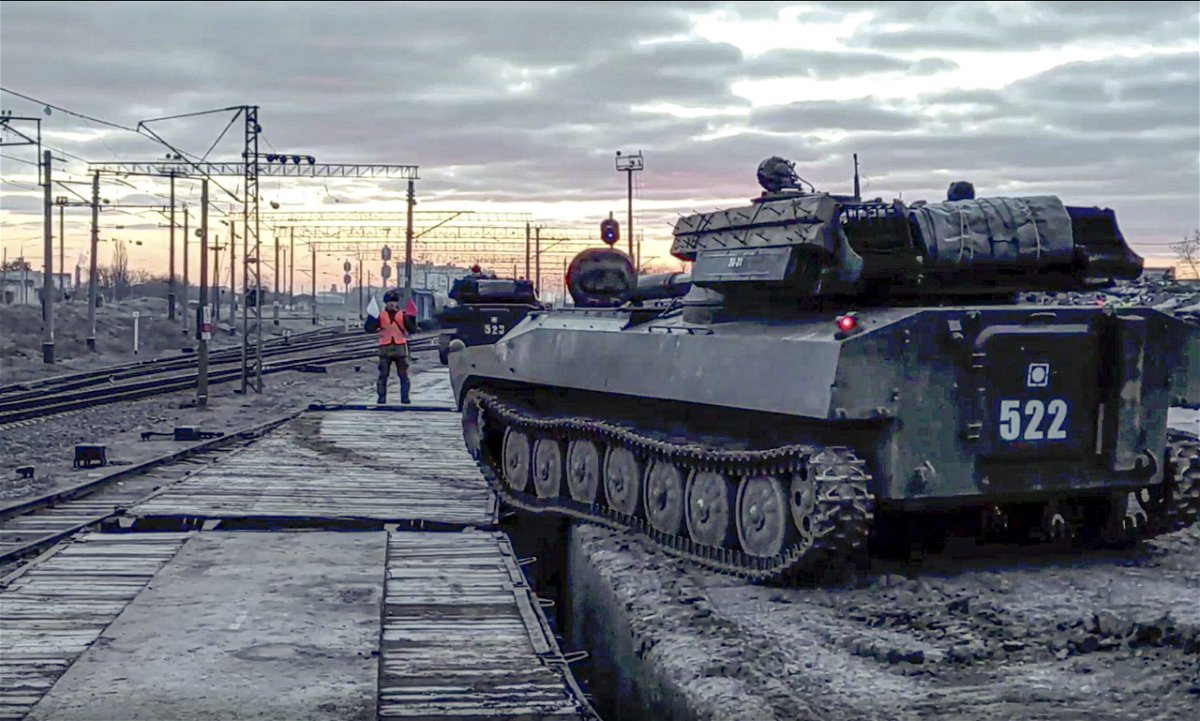 <i>AP</i><br/>In this photo taken from video provided by the Russian Defense Ministry