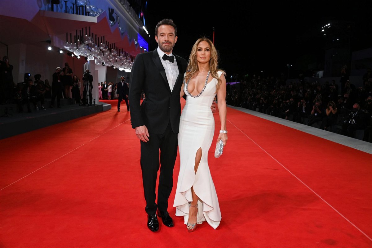 <i>Pascal Le Segretain/Getty Images</i><br/>Ben Affleck and Jennifer Lopez attend the red carpet of the movie 