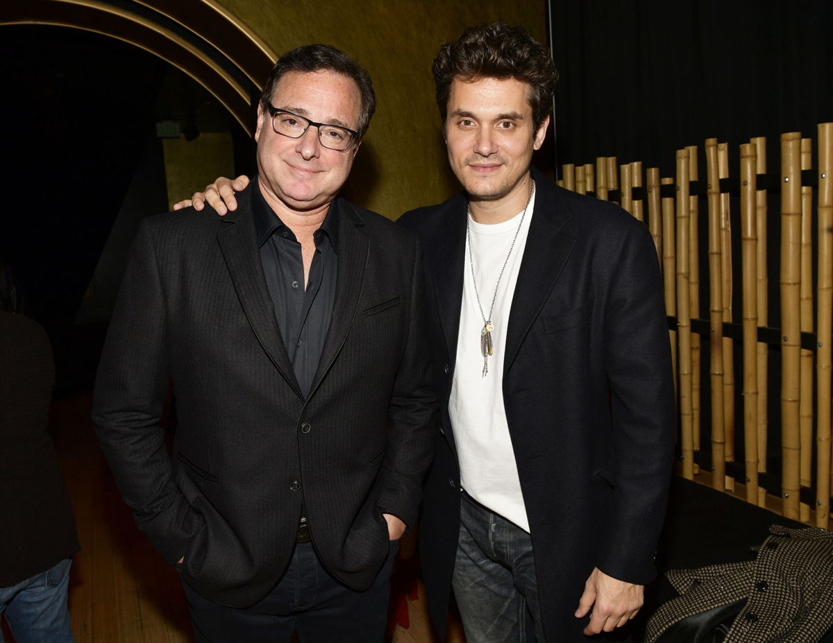 <i>Matt Winkelmeyer/Getty Images</i><br/>Bob Saget and John Mayer