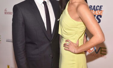 Matthew Lawrence (L) and Cheryl Burke