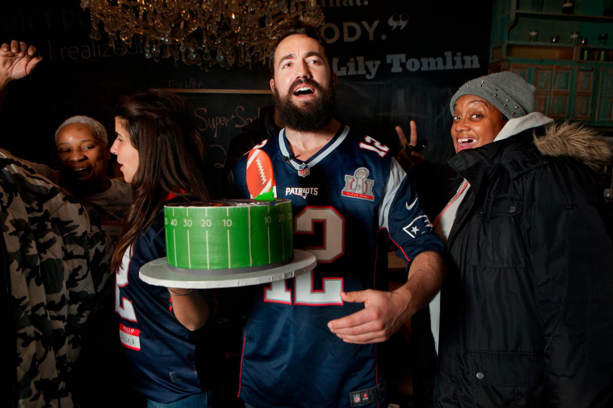 <i>Super Soul Party</i><br/>Meir Kay (center) has thrown Super Bowl parties for people experiencing homelessness since 2017. This year is his biggest achievement yet