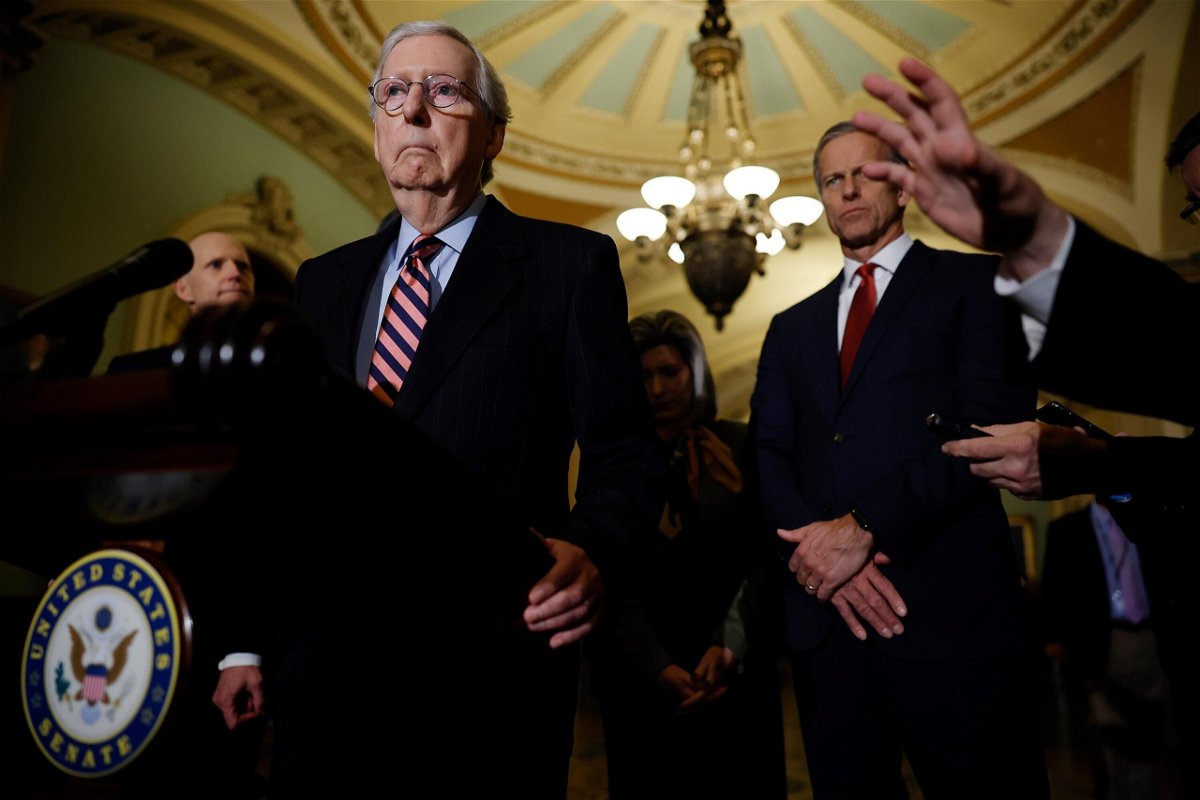 <i>Chip Somodevilla/Getty Images</i><br/>Senate Minority Leader Mitch McConnell met this week with Republicans on the Judiciary Committee to hash out their strategy.