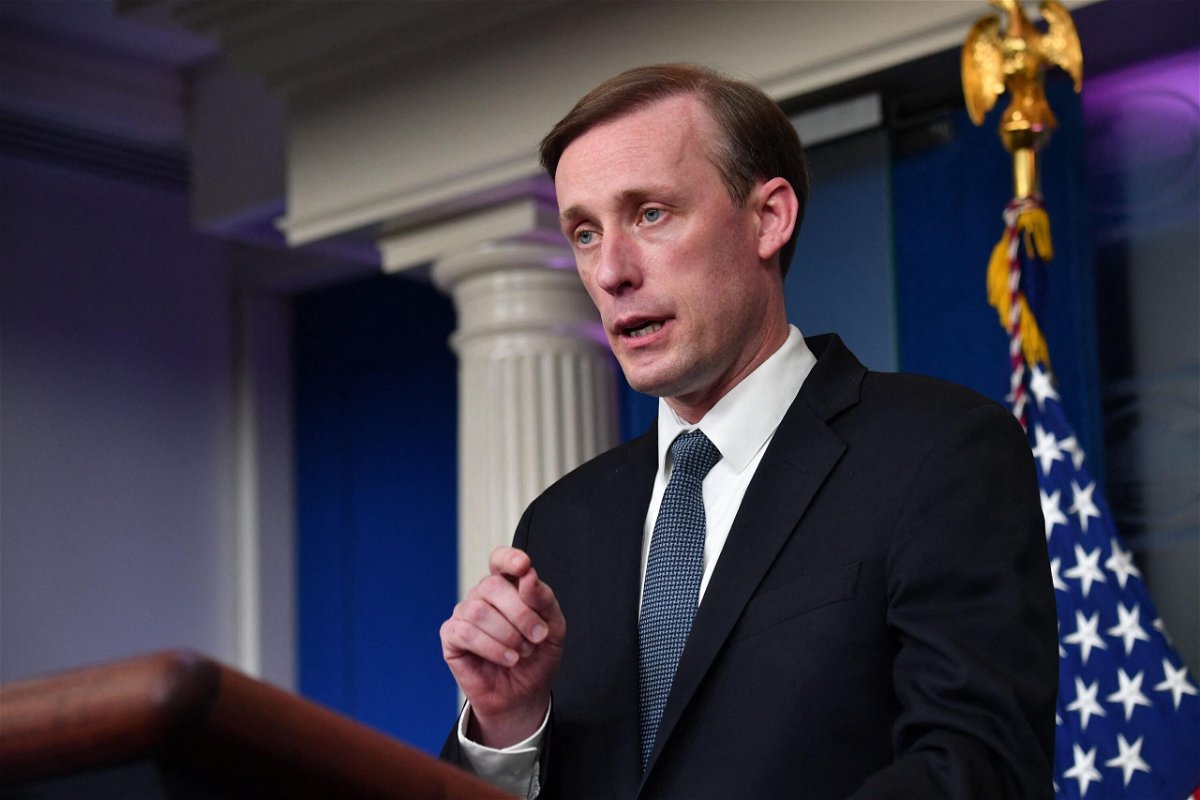 <i>NICHOLAS KAMM/AFP/Getty Images</i><br/>US national security adviser Jake Sullivan warned Americans in Ukraine on Friday to leave within one to two days