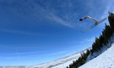 A generic image from the team K-120 ski jumping practice.