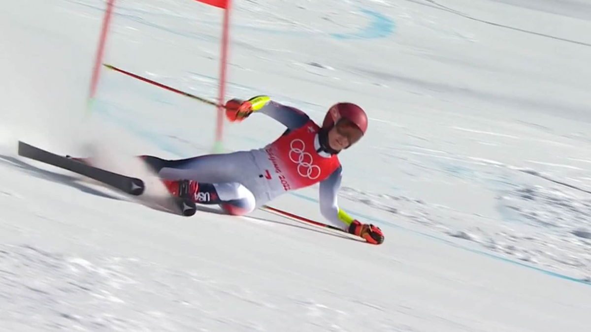 Mikaela Shiffrin Crashes Out, Eliminated In Run 1 Of Giant Slalom - KTVZ