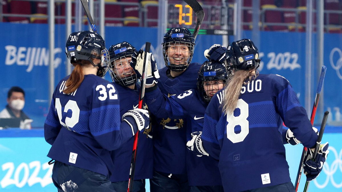 Finland beats Japan to advance to women's hockey semis