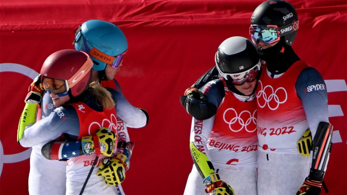 Shiffrin grateful to teammates for support at Winter Games