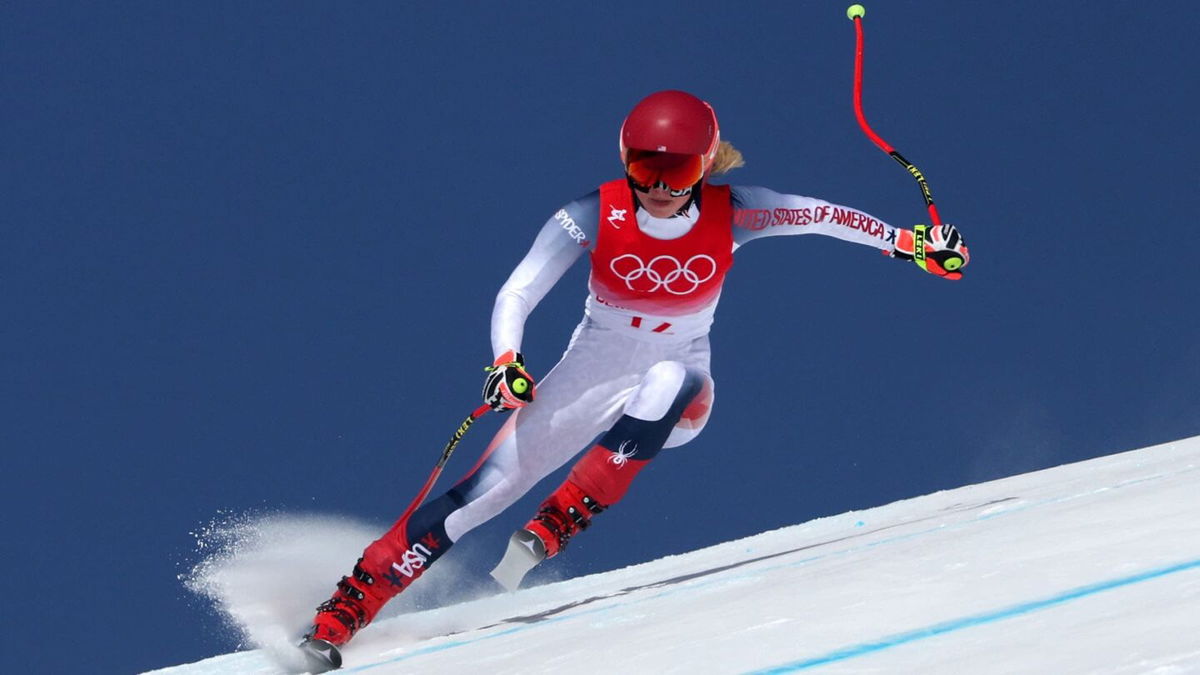 Mikaela Shiffrin outside top-15 in first Olympic downhill