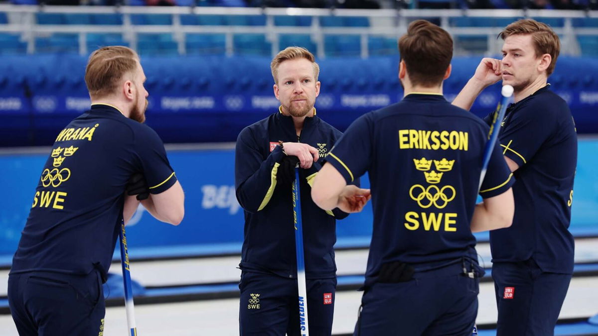 Swedish men's curling team