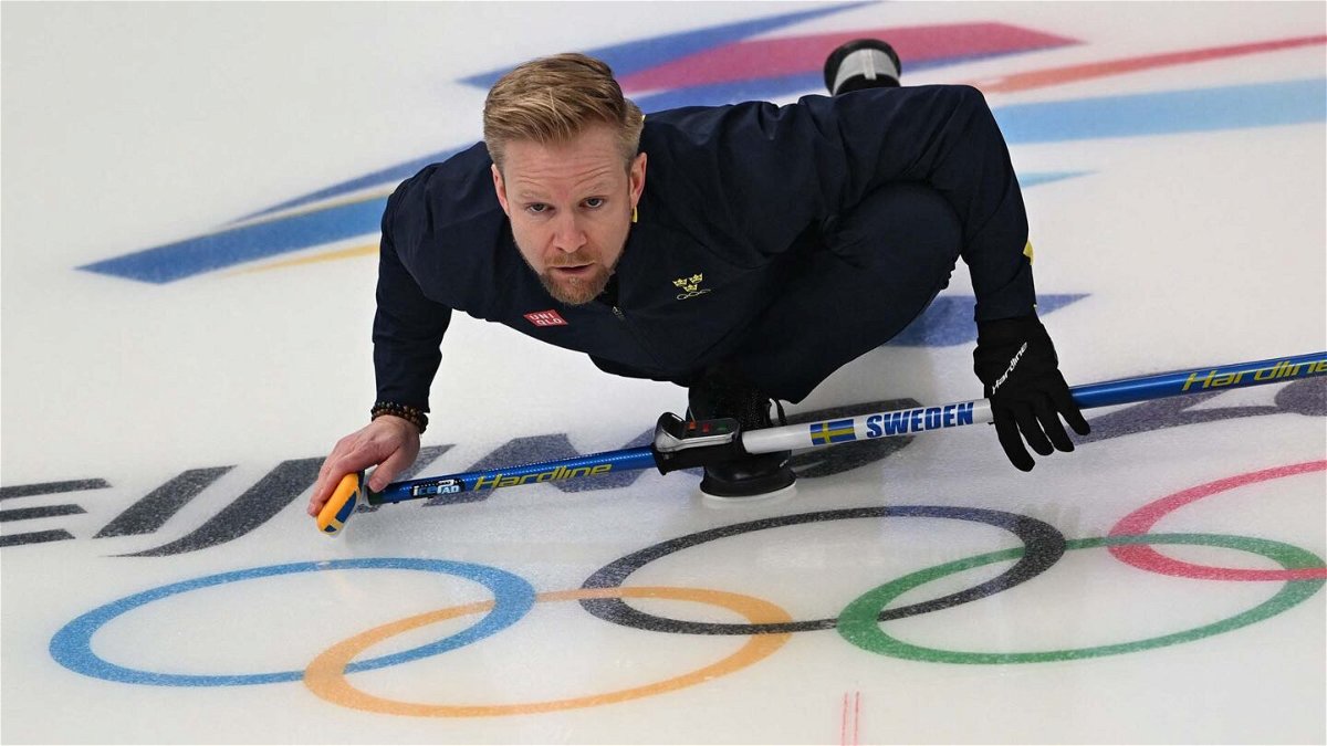 Sweden advances to second men's curling gold medal game