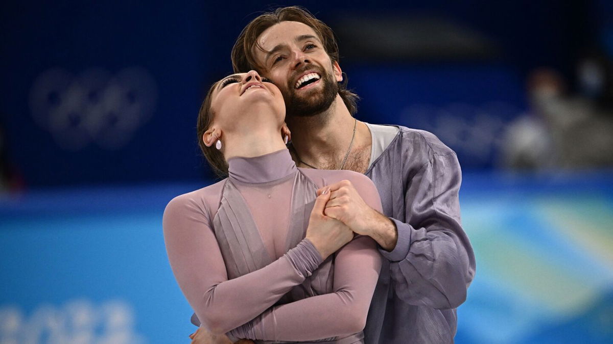 Kaitlin Hawayek and Jean-Luc Baker