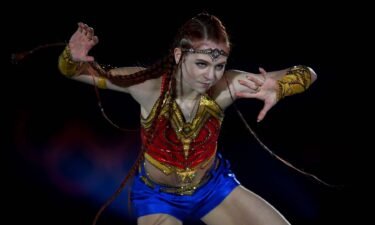 Gala: Aleksandra Trusova steals the show as Wonder Woman