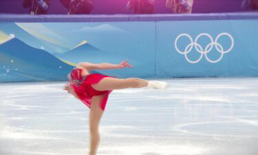 Figure skater on ice