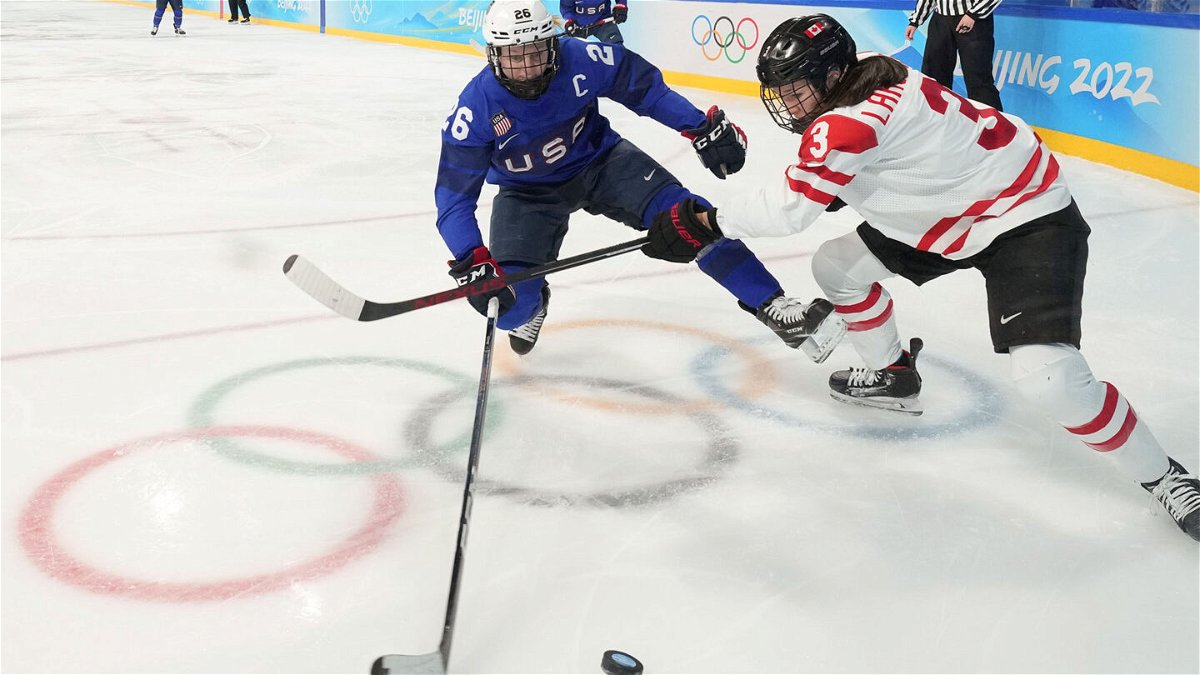 United States vs. Canada women's hockey