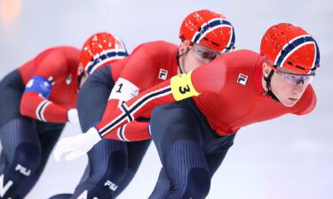 Norway wins second straight gold medal in men's team pursuit