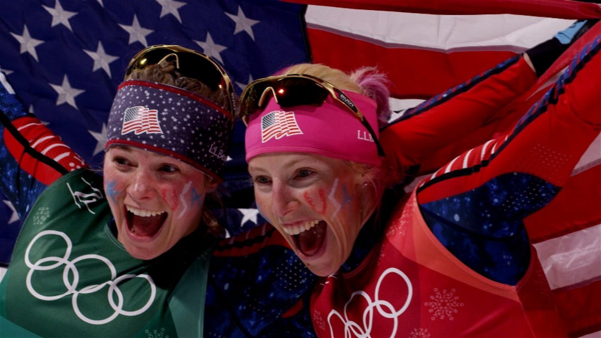 Jessie Diggins remembers historic sprint for gold