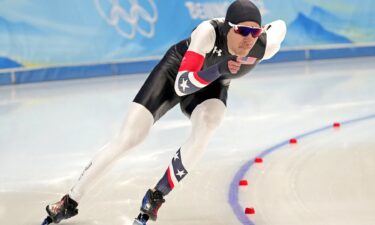 Speed skater Casey Dawson