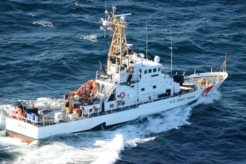 A U.S. Coast Guard patrol boat was among vessels, aircraft in search for man missing after fishing vessel sank off Oregon coast