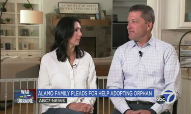 The Callahan family is feeling 'helpless' after Russian invasion halts the adoption process of a Ukrainian girl.
