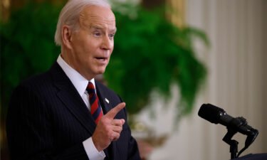 President Joe Biden said there's some indication that Putin is self-isolating and punishing some of his advisers