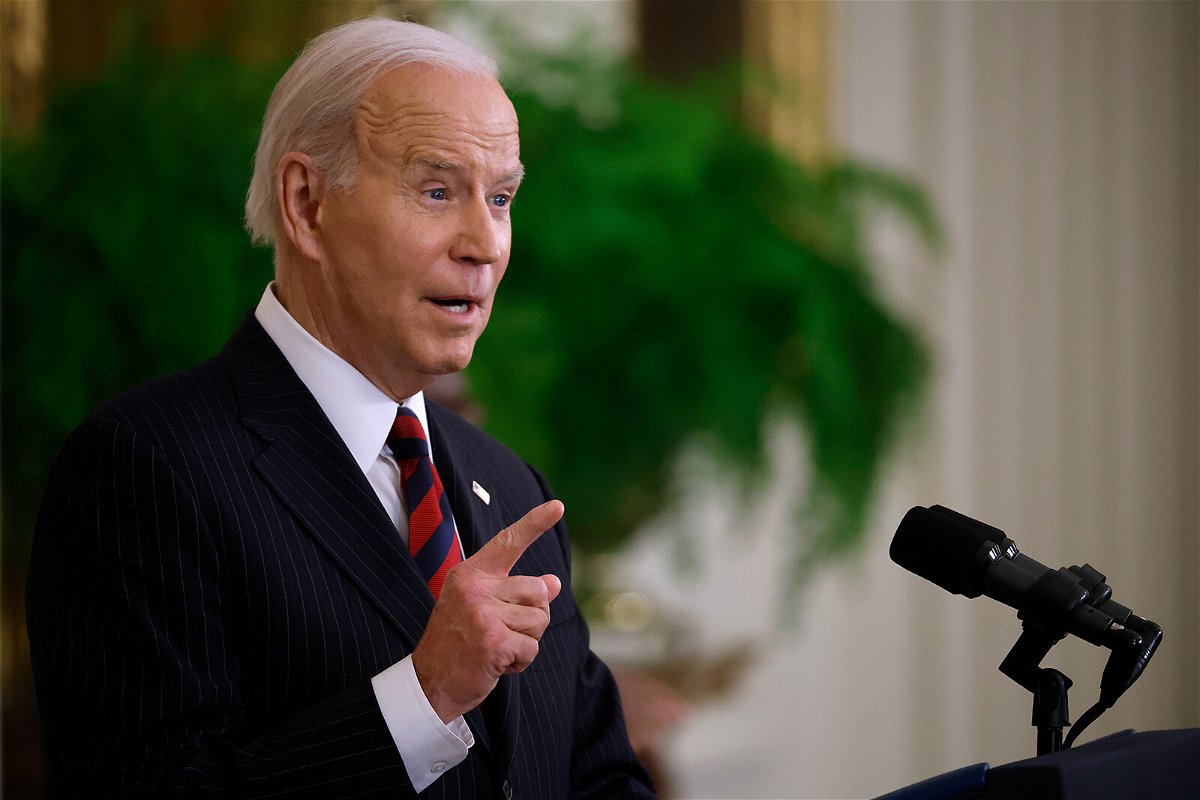 <i>Chip Somodevilla/Getty Images</i><br/>President Joe Biden