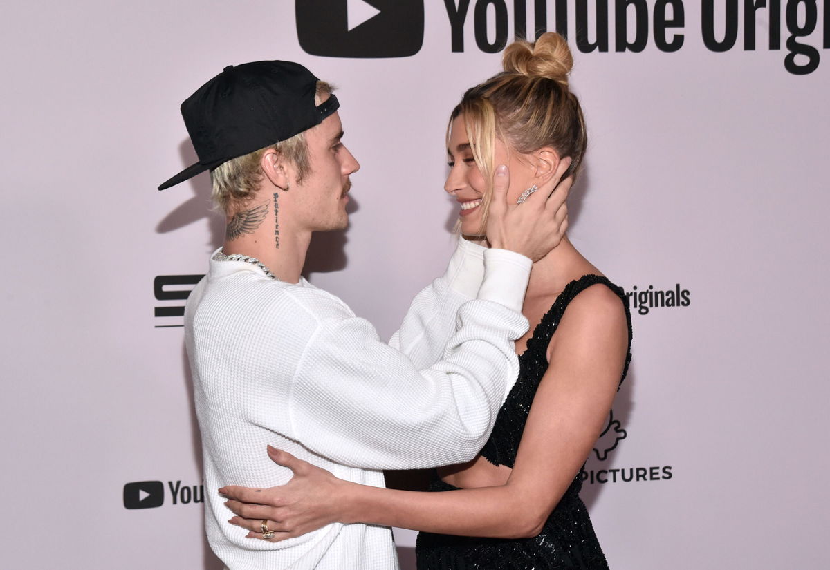 <i>Alberto E. Rodriguez/Getty Images</i><br/>Justin Bieber and Hailey Bieber