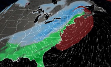 A powerful storm taking shape across the central part of the country will rapidly strengthen into a bomb cyclone as it moves east -- bringing damaging winds