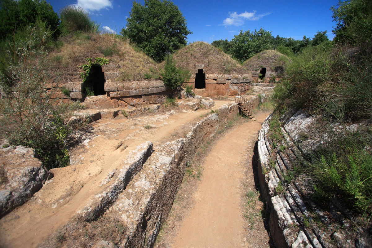 <i>francescodemarco/Adobe Stock</i><br/>Get married near an Etruscan necropolis at Cerveteri if you're of a gothic bent.