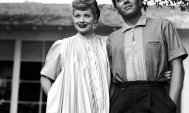 Lucille Ball and Desi Arnaz circa 1953