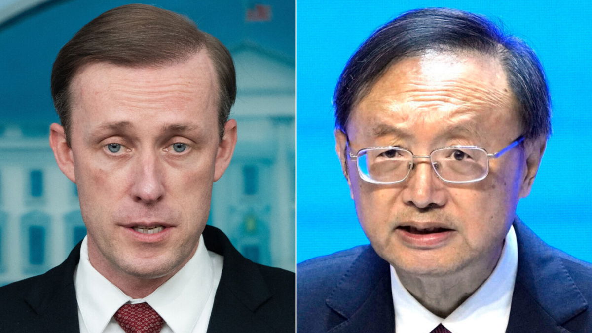 <i>Saul Loeb/AFP/Kyodo/AP</i><br/>China's top diplomat Yang Jiechi will meet with US National Security Advisor Jake Sullivan in Rome on March 14.